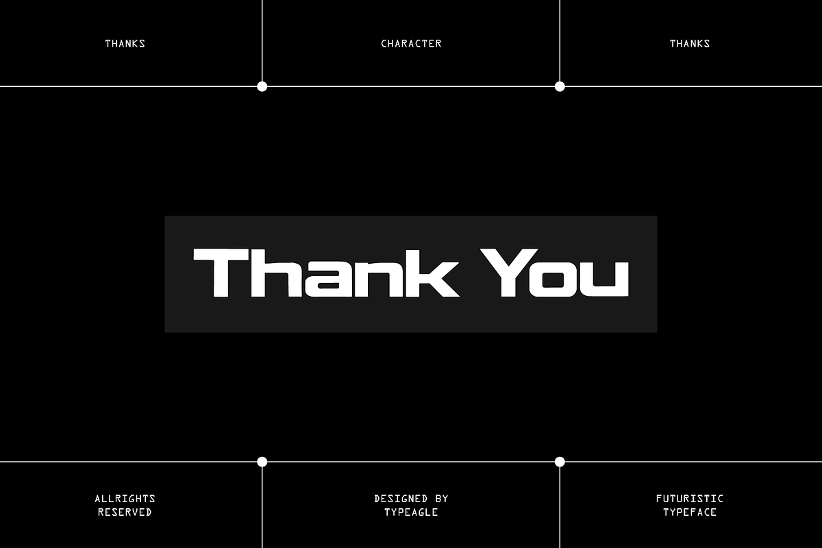 Newbron - Futuristic Display Font, a Sans Serif Font by Typeagle (Photo 10 of 10)