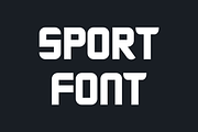 Sportfit, a Sans Serif Font by alon kelakon (Thumbnail 2 of 6)
