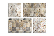 6 Seamless Patterns:patchwork floral, a Pattern Graphic by StudioCitra (Thumbnail 5 of 9)