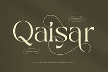 Qaisar Elegant Modern Serif