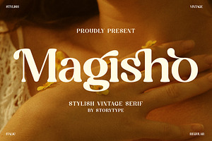 Magisho Stylish Vintage Serif Font