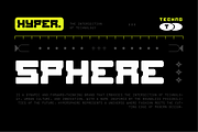 Rogweek - Futuristic Display Font, a Sans Serif Font by Typeagle (Thumbnail 7 of 11)