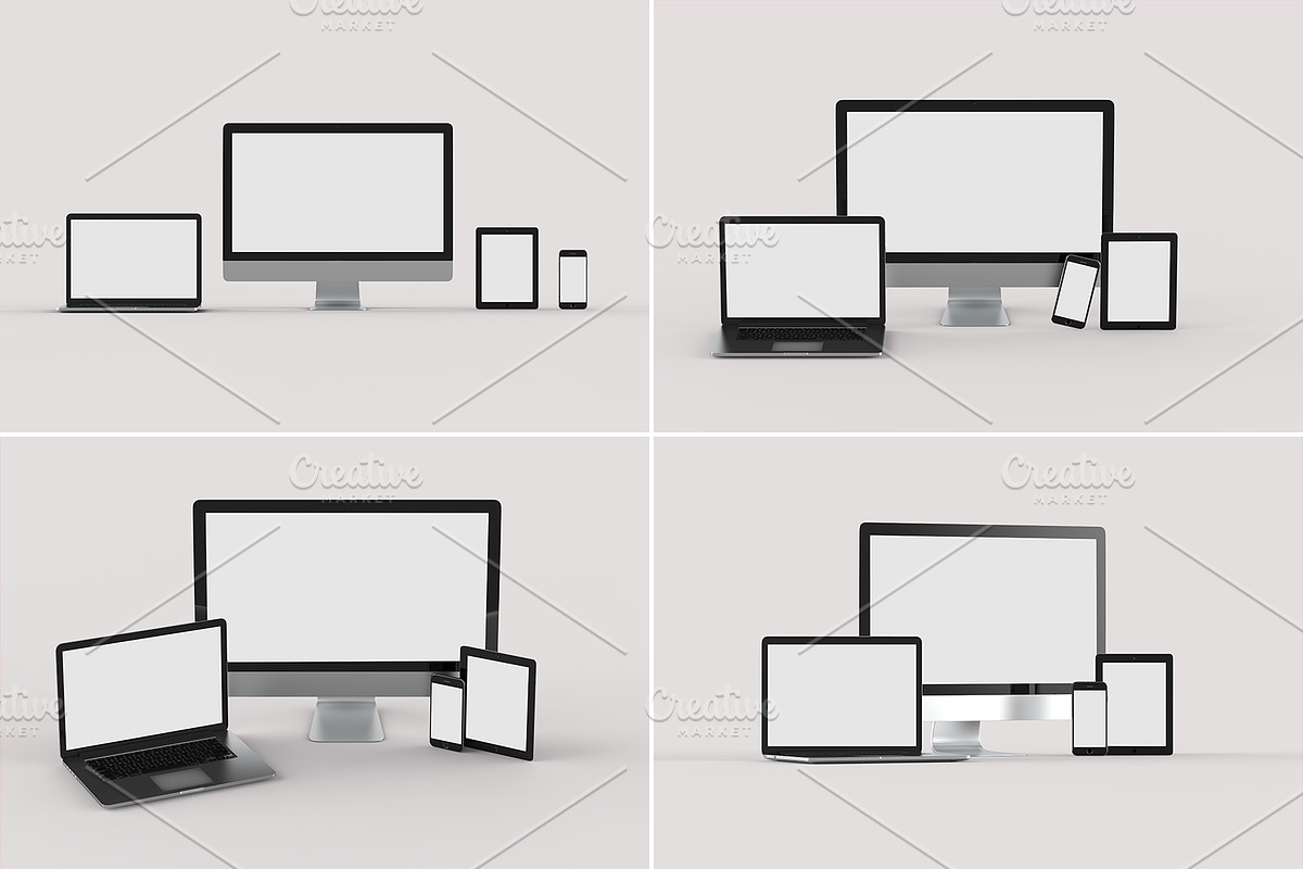 Responsive Screen Device Mockups, a Mac Mockup by Illusiongraphic (Photo 13 of 15)