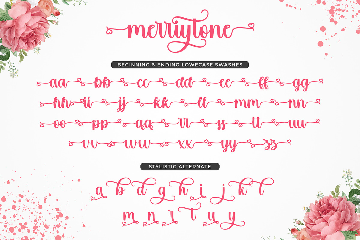 Merrytone | Modern Stylish Font, a Script Font by WDfont (Photo 6 of 7)