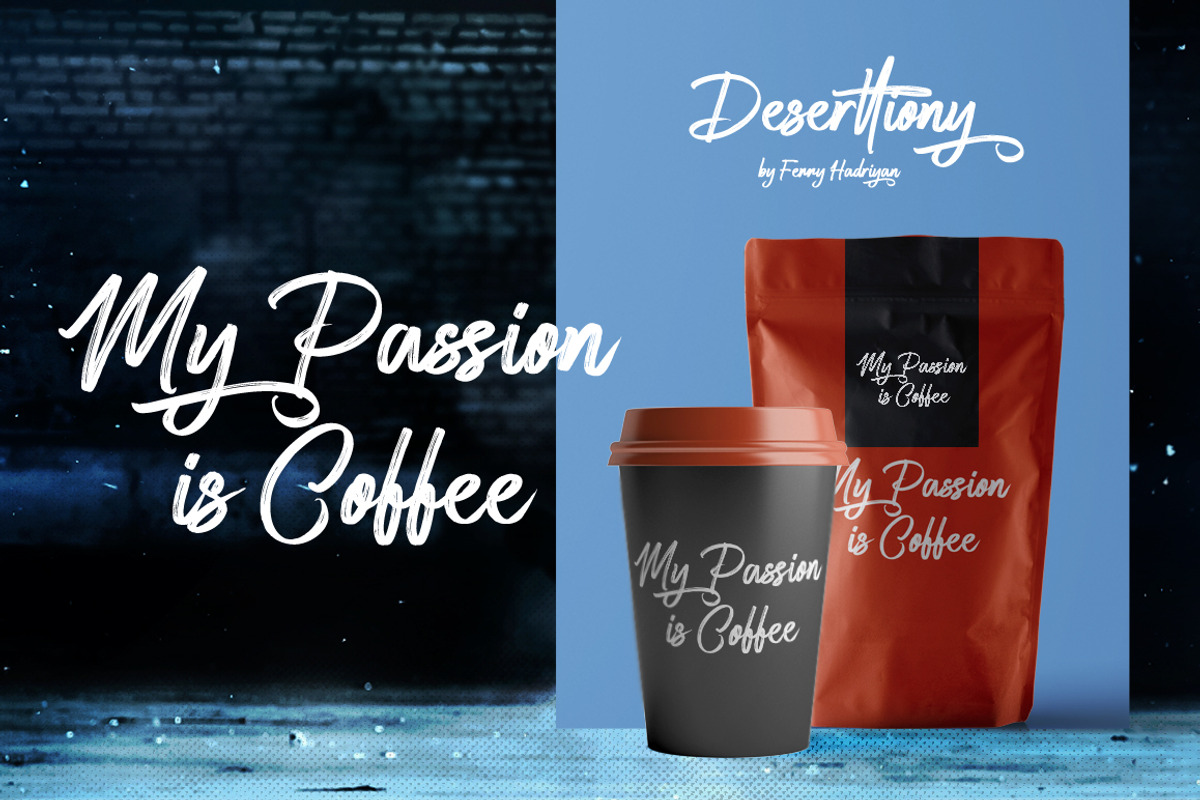 Deserttiony - Handwritten Font preview 8