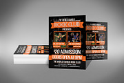 Rock Club Flyer, a Flyer Template by Creativenauts (Thumbnail 2 of 4)
