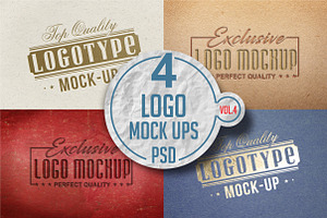 Logo Mock-up Pack Vol.4