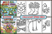72 Bold & Easy Spring Vibes, a Decorative Illustration by Design Station (Thumbnail 1 of 6)