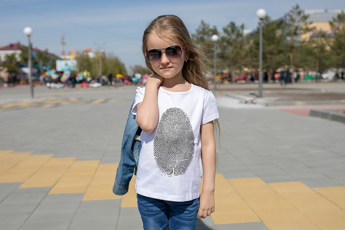 100 Kid's T-Shirt Mock-Up 2018 #22, a Shirt Mockup by Freeman Studio (Photo 30 of 107)