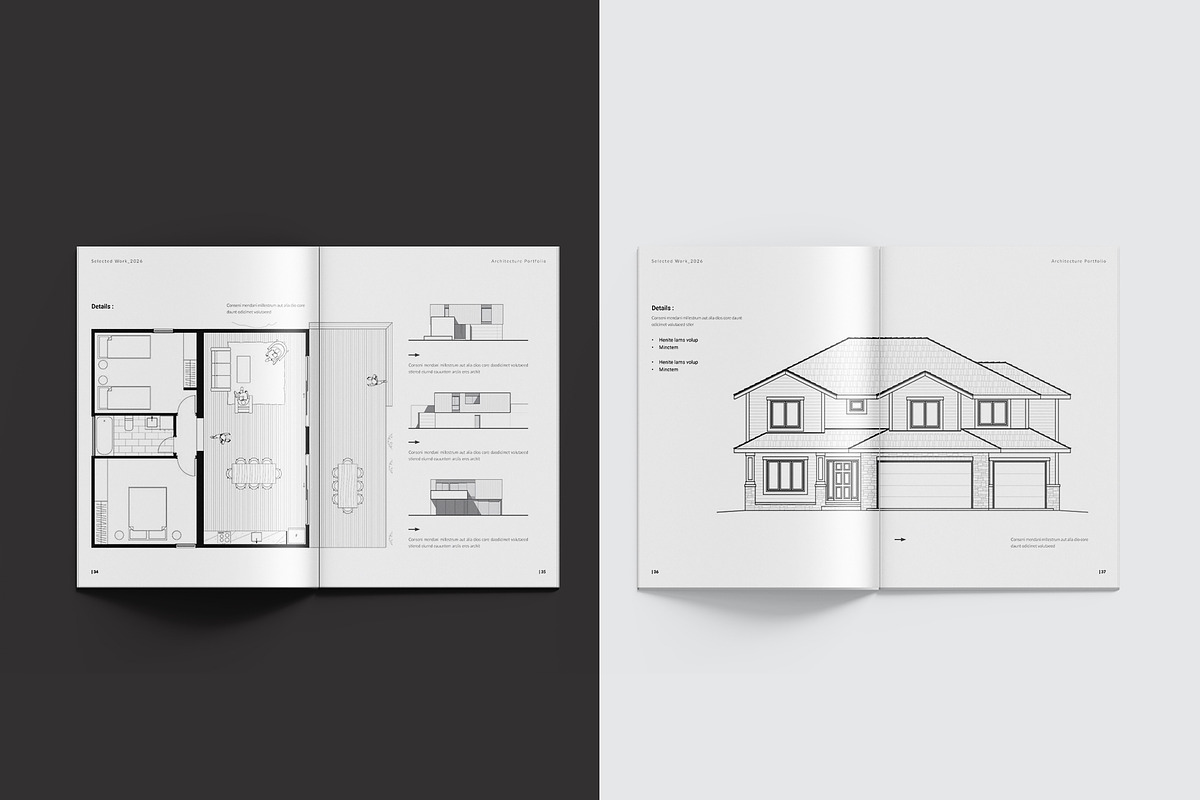 Architecture Portfolio Template, a Brochure Template by StyleArt (Photo 15 of 24)
