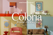 COLORIA | Dopamine Decor Mockups, a Household Mockup by SoleilHomeMockups (Thumbnail 1 of 9)