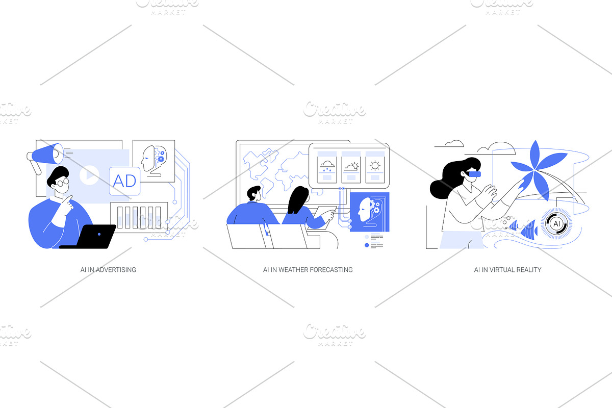 AI Empowering Insights abstract, a Technology Illustration by Visual Generation