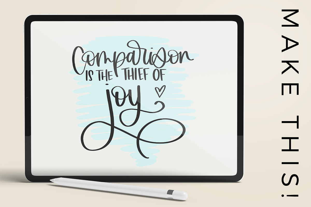 Procreate Lettering Brushes, a Brush Add-On by Beck McCormick (Photo 5 of 18)