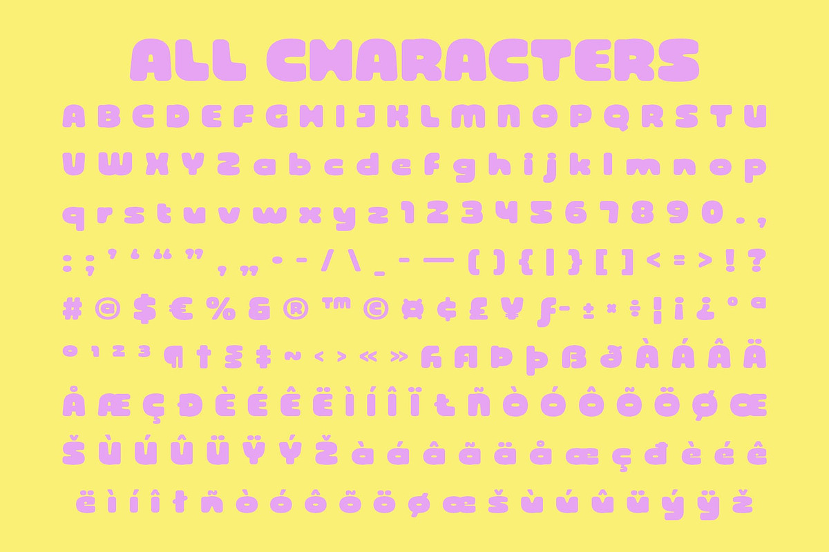 CS Scalion – Chunky Display Font, a Sans Serif Font by Craft Supply Co. (Photo 8 of 8)