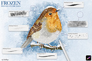 Frozen Procreate Brushes Collection, a Brush Add-On by owlasya (Thumbnail 2 of 5)