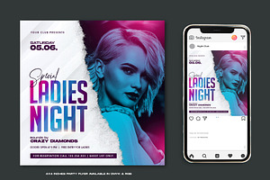 Ladies Night - Party Flyer