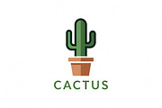 Minimal Potted Cactus, a Branding & Logo Template by Logocreative (Thumbnail 2 of 2)