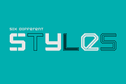 Armadura Font Family, a Font by Graviton Font Foundry (Thumbnail 3 of 4)