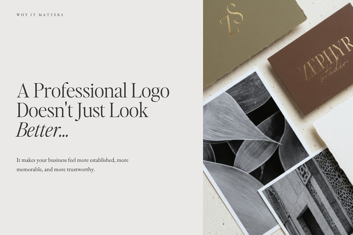 Modern Logo Set | Zephyr, a Branding & Logo Template by Adam and Grace (Photo 21 of 22)