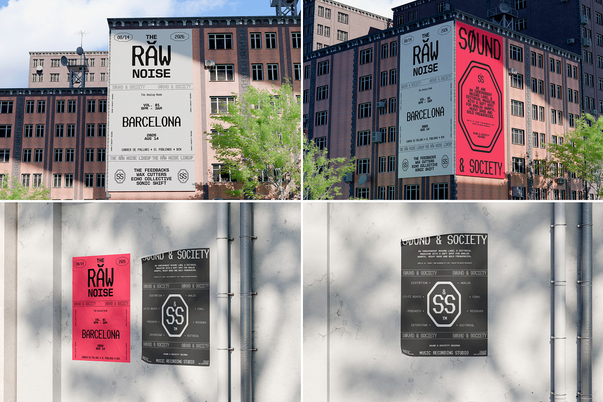 Music Festival & Music Album Mockups, an Advertising Mockup by Vitora Mockup (Photo 12 of 12)