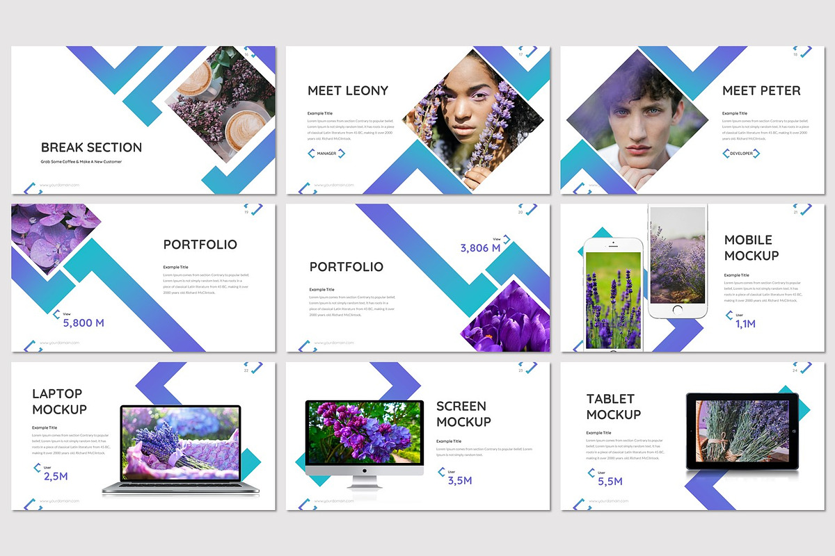 Goud - Google Slides Template, a Presentation Template by inspirasign