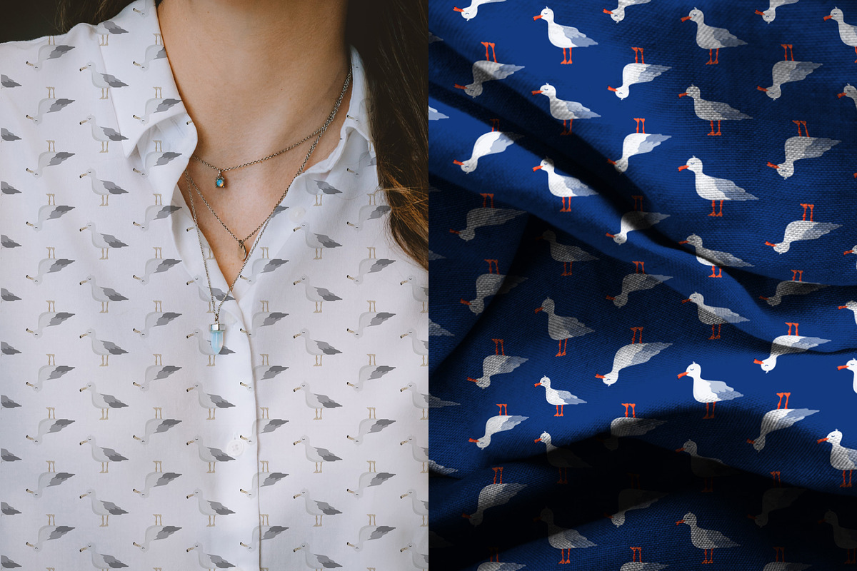 Mermaids. Patterns, a Pattern Graphic by helgascandinavus (Photo 5 of 8)