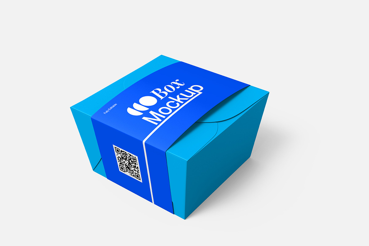 Takeaway Food Box Mockup Pack, a Packaging Mockup by graphypix (Photo 13 of 15)