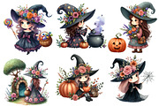 Halloween Witch clipart, an Illustration by Designworld (Thumbnail 4 of 6)