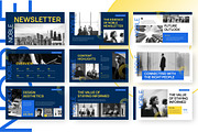 Noble Newsletter PowerPoint, a Presentation Template by Loin Studio (Thumbnail 3 of 4)