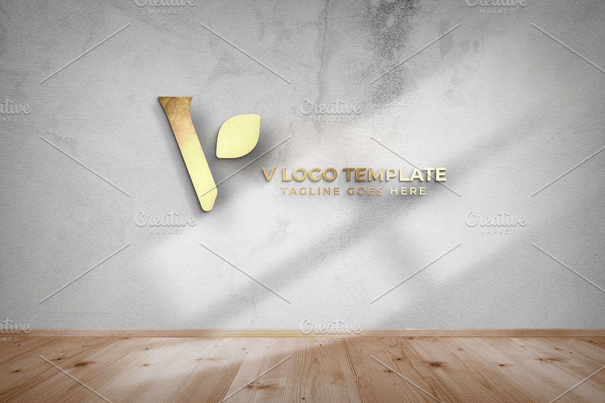 V Letter Logo Template, a Branding & Logo Template by arslantanoli (Photo 2 of 4)