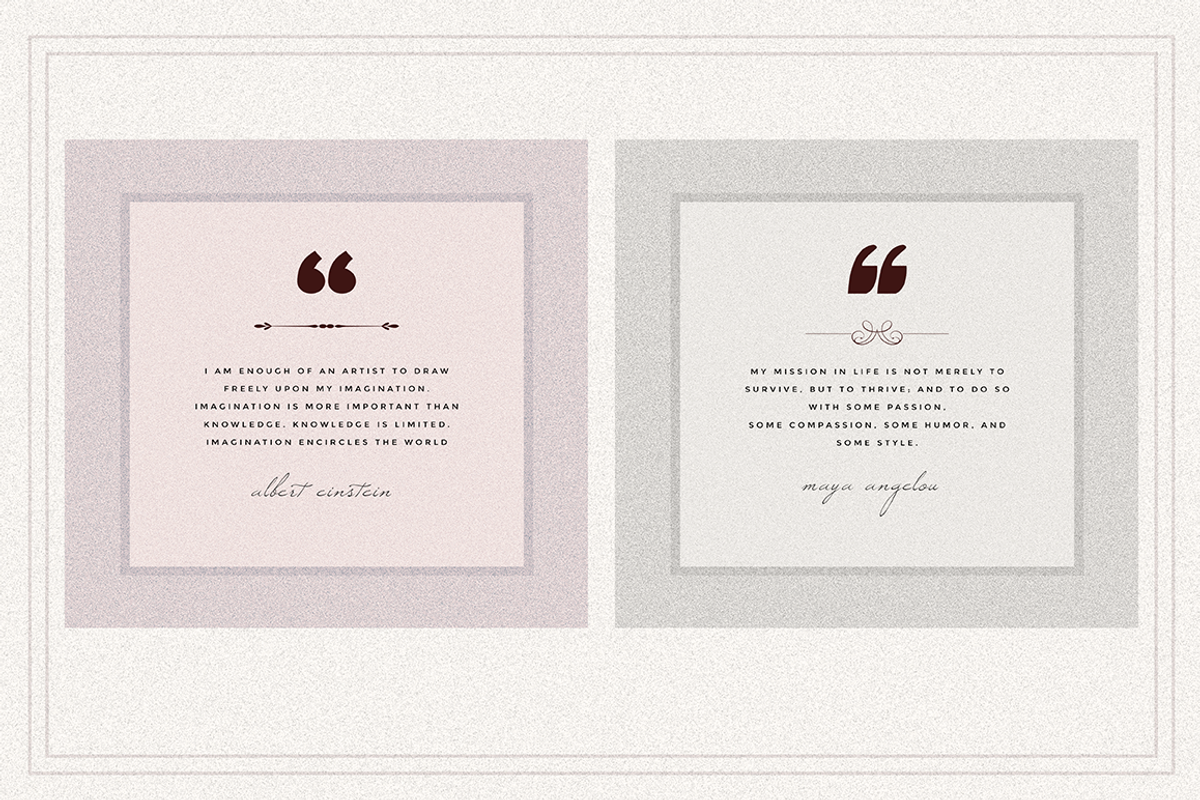 AMBIENT VOL2 Social Media quote pack, a Social Media Template by Vova (Photo 6 of 7)