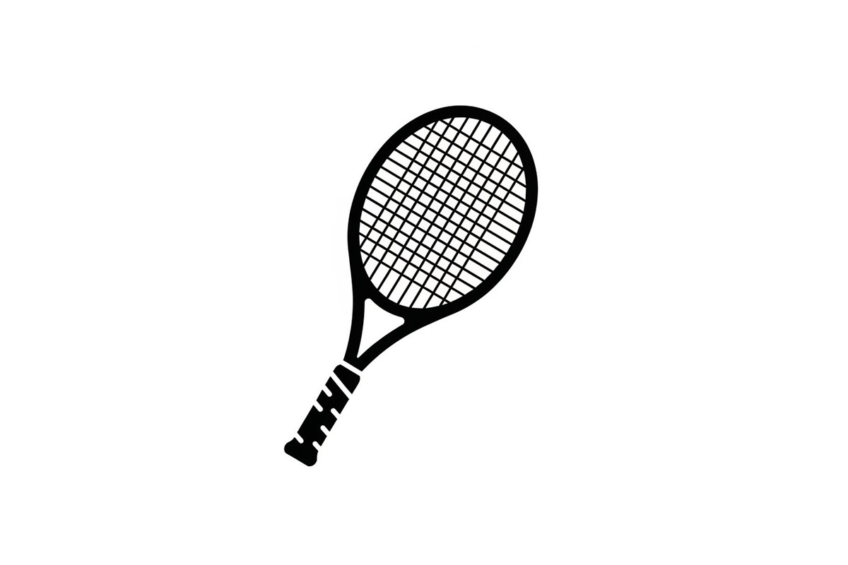 Tennis Racket Icon Silhouette Bundle, an Illustration by Designs_River (Photo 24 of 51)