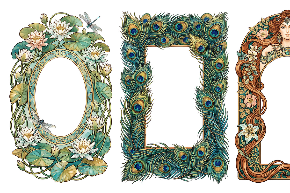 Watercolor Borders Clipart Set, an Object Graphic by RAHMAT (Photo 11 of 15)