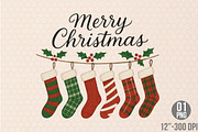 Plaid Christmas PNG Sublimation, an Illustration by Designking (Thumbnail 1 of 4)