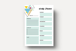 Monthly Planner, Weekly Planner V14