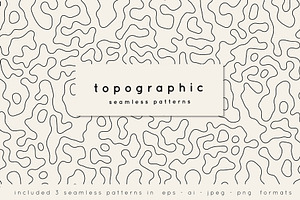 Topographic Seamless Patterns