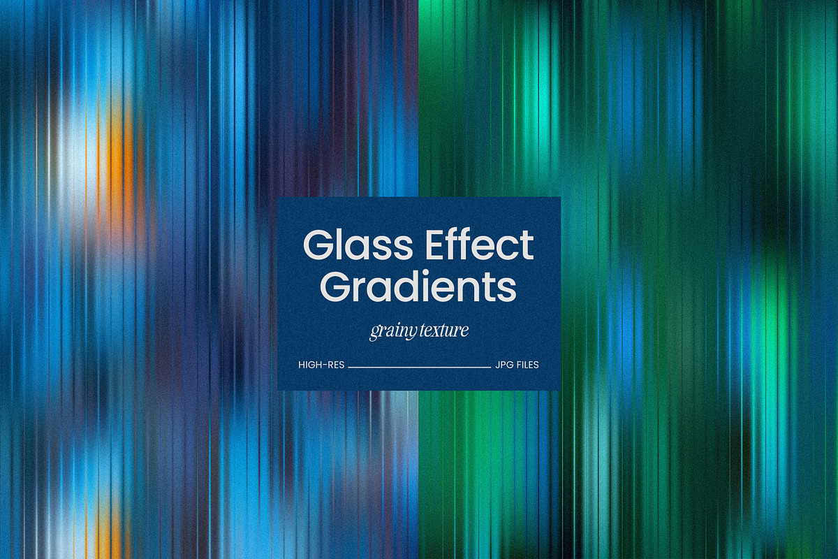 Fractal Glass Grainy Gradients, a Background Graphic by May Motif (Photo 1 of 15)