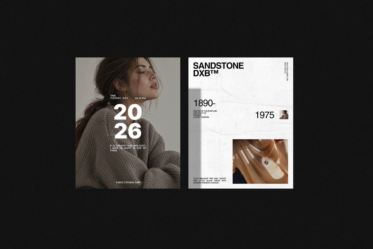OREN | Instagram Post & Story (I), a Social Media Template by Prapti Design (Photo 9 of 10)