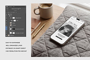 Elvora - iPhone Device Mockup Bundle, an iPhone Mockup by Heinzel Std Mockup (Thumbnail 4 of 14)