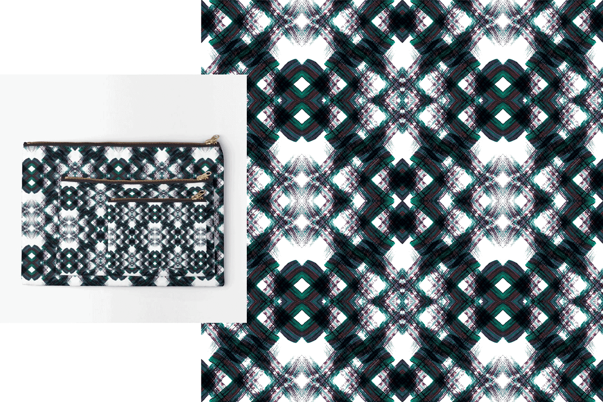 Patterns with acrylic brush strokes, a Pattern Graphic by Art Sproot (Photo 7 of 8)