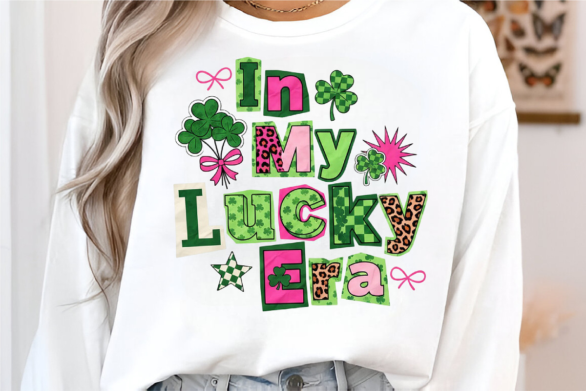 In My Lucky Era Sublimation Png, an Illustration by CreationArt (Photo 4 of 4)