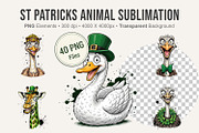 St Patricks Animal Sublimation, an Illustration by Artnoy (Thumbnail 1 of 8)