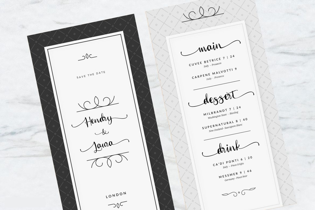 Secillia font, a Script Font by Burhan Afif (Photo 5 of 9)