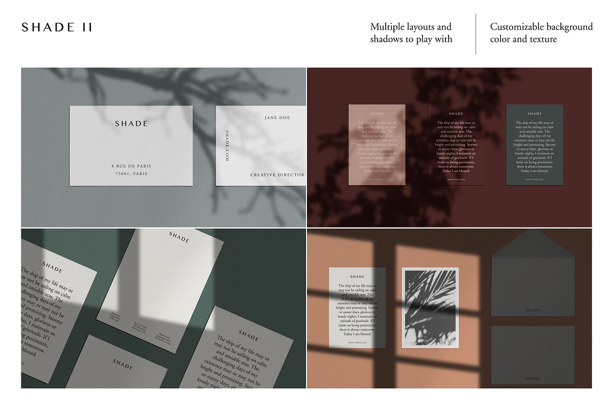 Shade II - Natural Light Mockup Kit, a Print Template by new public (Photo 9 of 12)