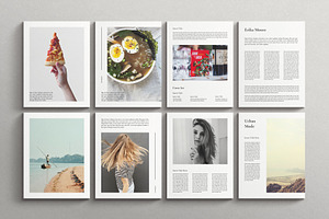 Clean Magazine Template