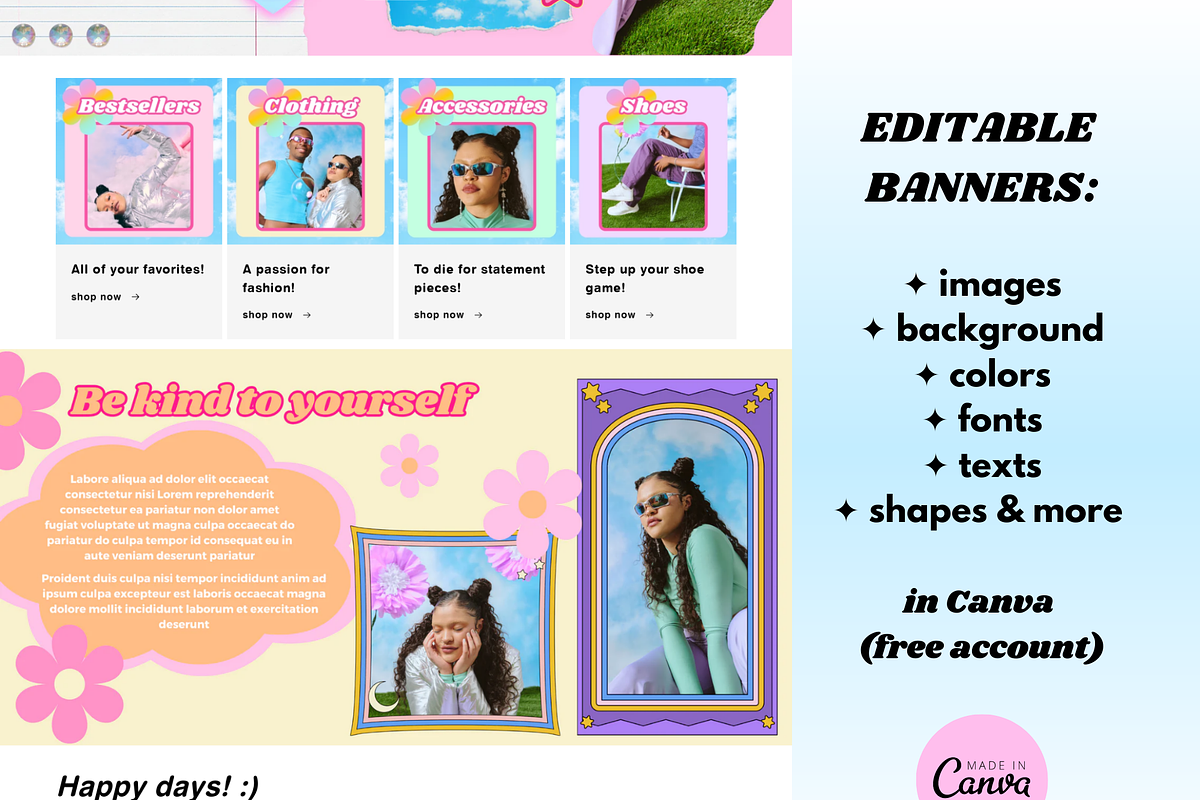 Gen Z Danish Pastel Shopify Theme, a Shopify Template by PLANETSEL (Photo 2 of 5)