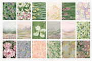 Floral Texture Backgrounds Pack, a Background Graphic by Mio Buono (Thumbnail 7 of 17)