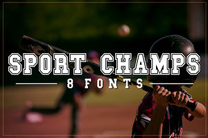 Sports Font Pack Varsity Fonts