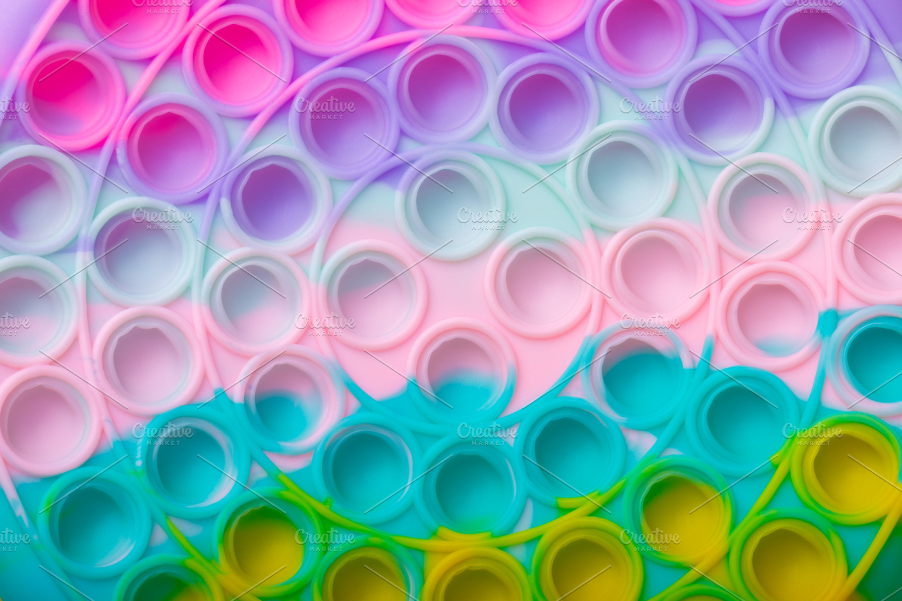 Colorful Silicone Pop It Toy, a Background Photo by Ales Munt