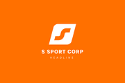 S sport logo template., a Branding & Logo Template by Anton Akhmatov (Thumbnail 2 of 3)